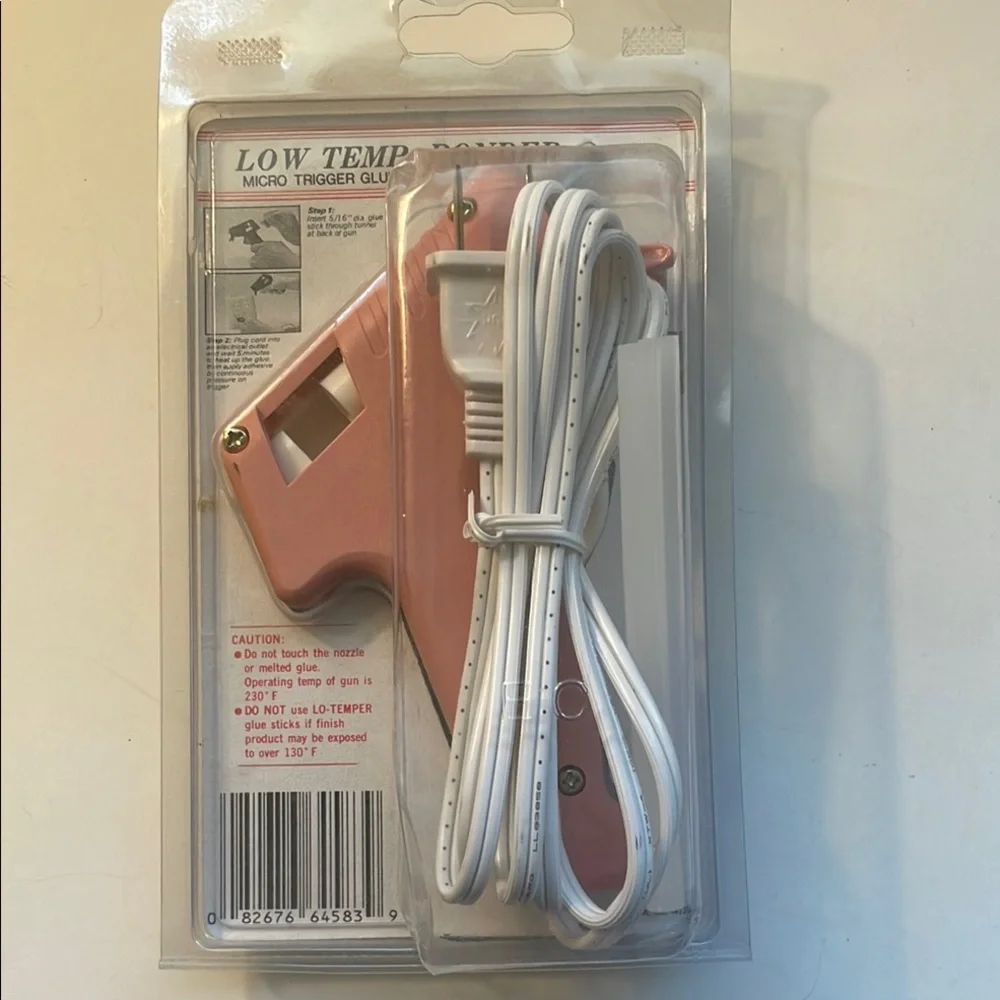 Darice Pink Mini Glue Gun - Picture 2 of 3
